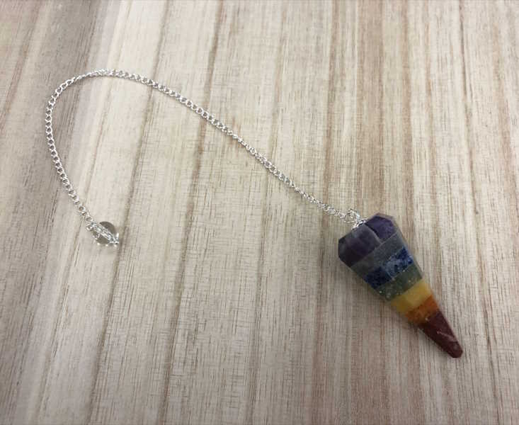 Péndulo chakras punta